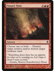 Magic: The Gathering Fissure Vent (144) Moderately Played