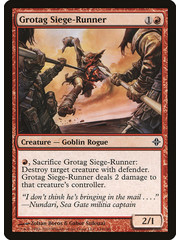 Magic: The Gathering Grotag Siege-Runner (149) Moderately Played