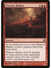 Magic: The Gathering Disaster Radius (141) Lightly Played
