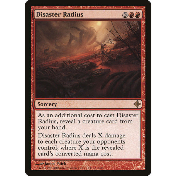 Magic: The Gathering Disaster Radius (141) Lightly Played