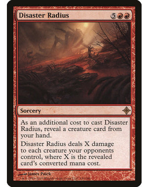 Magic: The Gathering Disaster Radius (141) Moderately Played