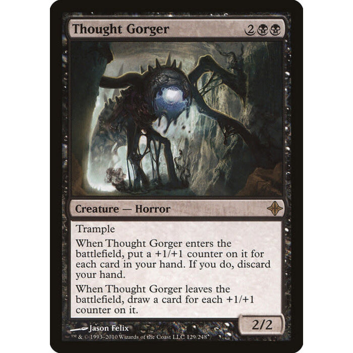 Magic: The Gathering Thought Gorger (129) Moderately Played