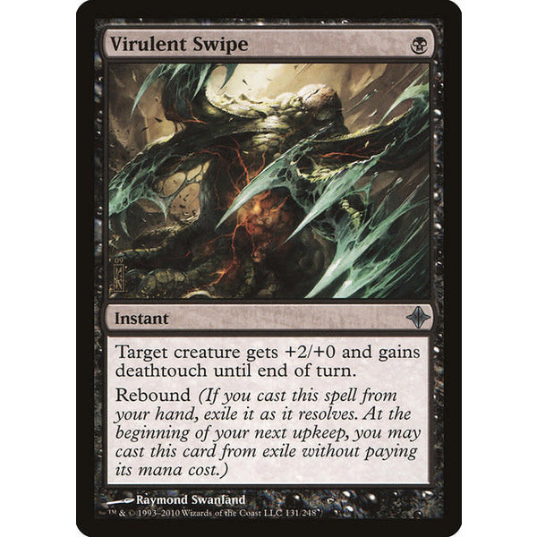 Magic: The Gathering Virulent Swipe (131) Moderately Played