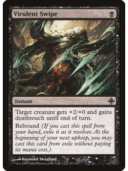 Magic: The Gathering Virulent Swipe (131) Moderately Played Foil