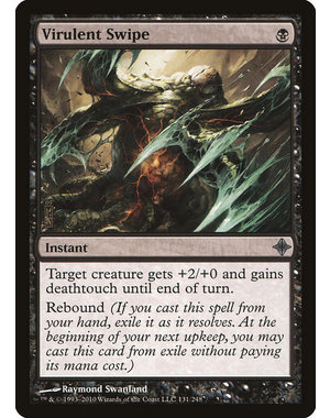 Magic: The Gathering Virulent Swipe (131) Moderately Played Foil