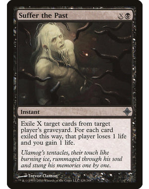 Magic: The Gathering Suffer the Past (128) Moderately Played