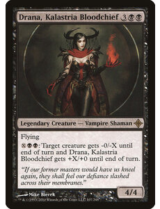 Magic: The Gathering Drana, Kalastria Bloodchief (107) Lightly Played