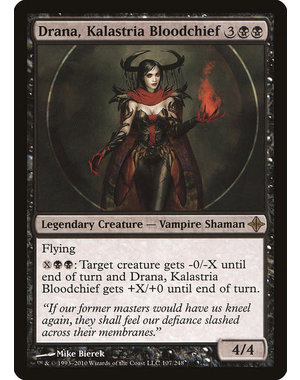 Magic: The Gathering Drana, Kalastria Bloodchief (107) Moderately Played