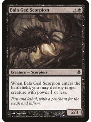 Magic: The Gathering Bala Ged Scorpion (095) Damaged Foil