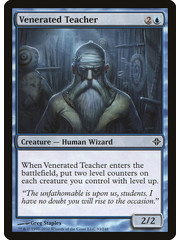 Magic: The Gathering Venerated Teacher (093) Moderately Played