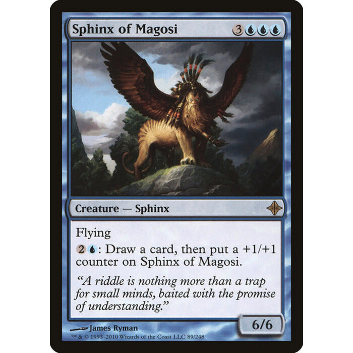 Magic: The Gathering Sphinx of Magosi (089) Moderately Played