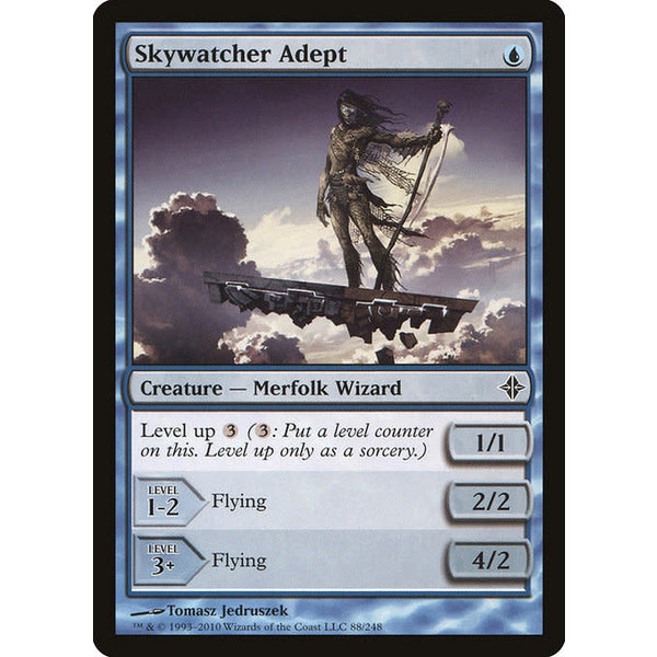 Magic: The Gathering Skywatcher Adept (088) Moderately Played Foil