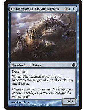 Magic: The Gathering Phantasmal Abomination (080) Moderately Played