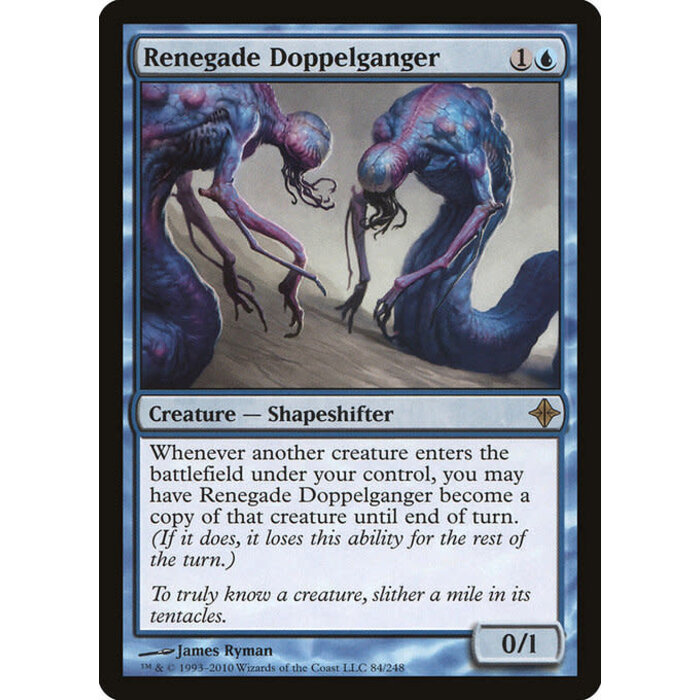 Magic: The Gathering Renegade Doppelganger (084) Lightly Played