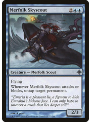 Magic: The Gathering Merfolk Skyscout (077) Moderately Played