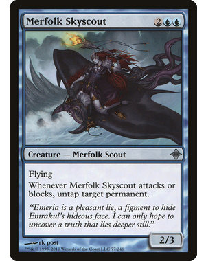 Magic: The Gathering Merfolk Skyscout (077) Moderately Played