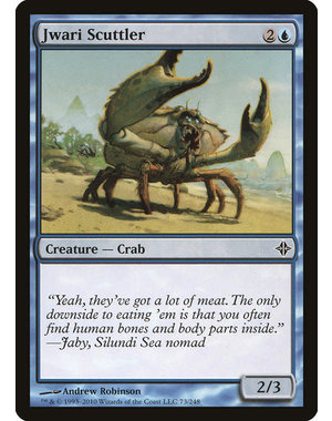 Magic: The Gathering Jwari Scuttler (073) Moderately Played