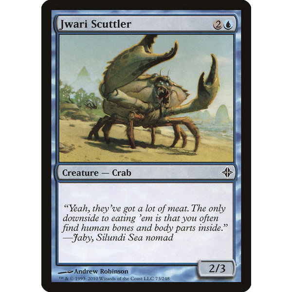 Magic: The Gathering Jwari Scuttler (073) Moderately Played