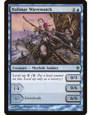 Magic: The Gathering Halimar Wavewatch (072) Moderately Played
