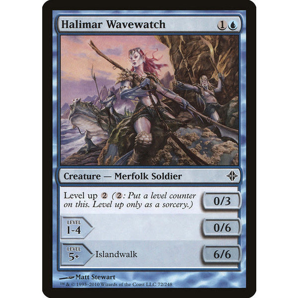 Magic: The Gathering Halimar Wavewatch (072) Moderately Played