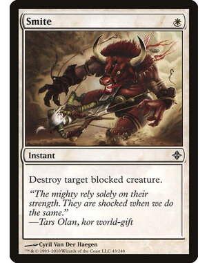 Magic: The Gathering Smite (043) Moderately Played Foil