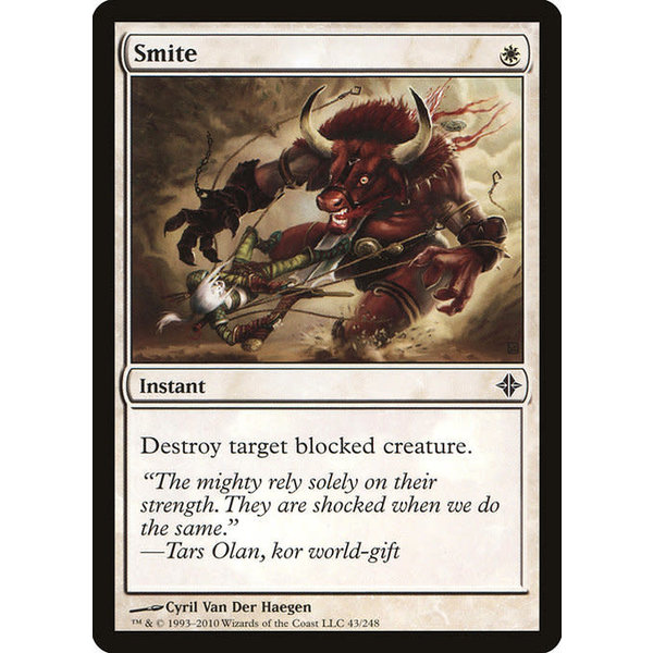 Magic: The Gathering Smite (043) Moderately Played Foil