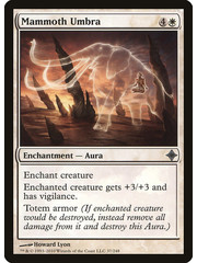 Magic: The Gathering Mammoth Umbra (037) Moderately Played