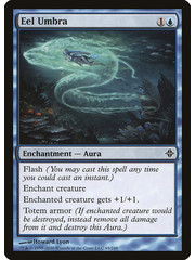 Magic: The Gathering Eel Umbra (065) Moderately Played