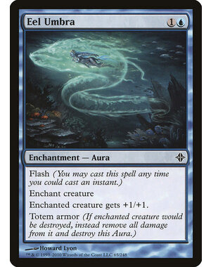 Magic: The Gathering Eel Umbra (065) Moderately Played
