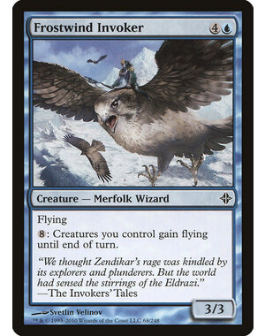 Magic: The Gathering Frostwind Invoker (068) Lightly Played Foil