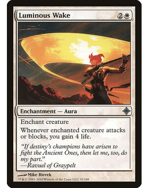 Magic: The Gathering Luminous Wake (035) Moderately Played