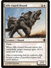 Magic: The Gathering Affa Guard Hound (014) Moderately Played