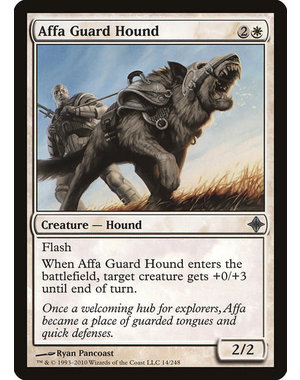 Magic: The Gathering Affa Guard Hound (014) Moderately Played