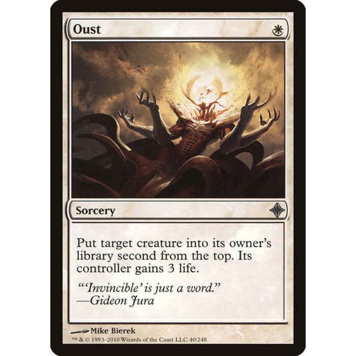 Magic: The Gathering Oust (040) Lightly Played