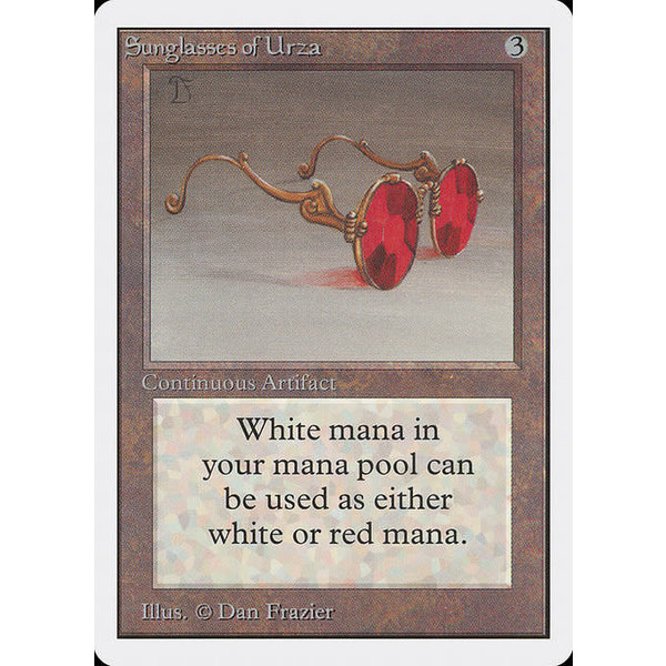 Magic: The Gathering Sunglasses of Urza (272) Moderately Played