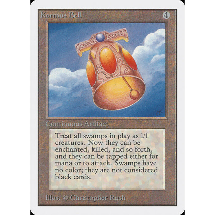 Magic: The Gathering Kormus Bell (257) Damaged