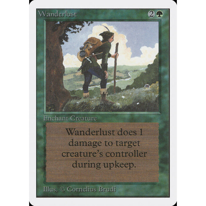 Magic: The Gathering Wanderlust (227) Lightly Played