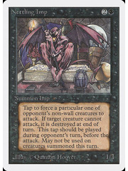 Magic: The Gathering Nettling Imp (118) Moderately Played