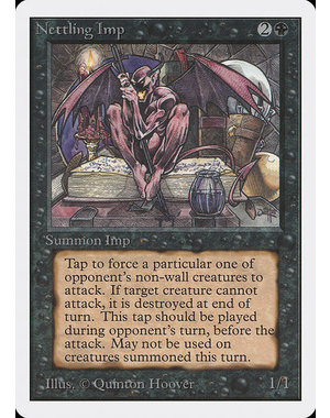 Magic: The Gathering Nettling Imp (118) Moderately Played