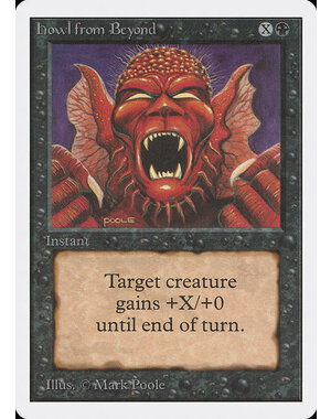 Magic: The Gathering Howl from Beyond (112) Moderately Played