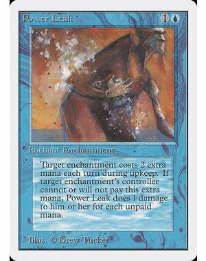 Magic: The Gathering Power Leak (072) Moderately Played