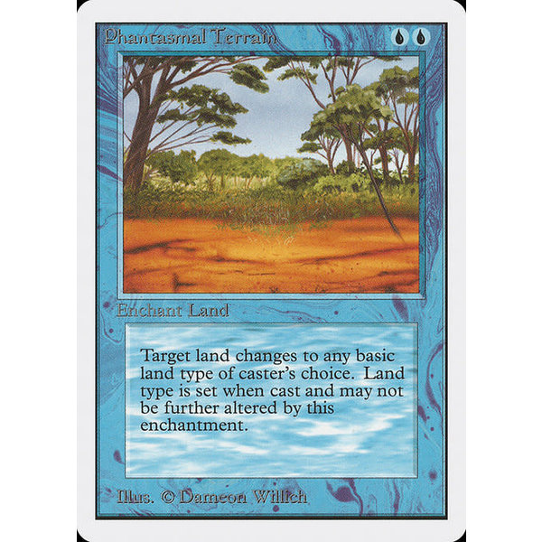 Magic: The Gathering Phantasmal Terrain (069) Moderately Played