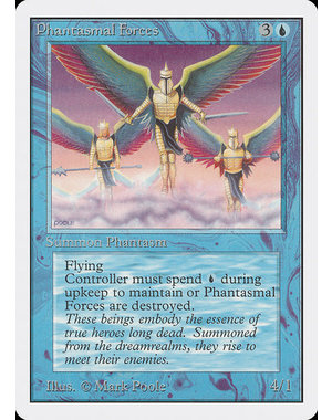 Magic: The Gathering Phantasmal Forces (068) Moderately Played