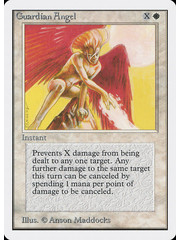 Magic: The Gathering Guardian Angel (022) Moderately Played