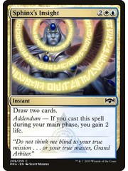 Magic: The Gathering Sphinx's Insight (209) Near Mint