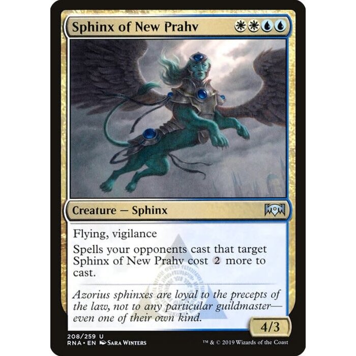 Magic: The Gathering Sphinx of New Prahv (208) Near Mint