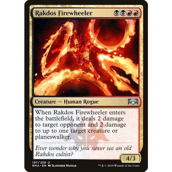 Magic: The Gathering Rakdos Firewheeler (197) Near Mint
