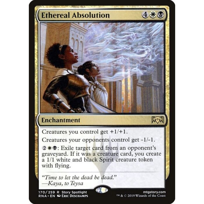 Magic: The Gathering Ethereal Absolution (170) Lightly Played