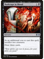 Magic: The Gathering Bankrupt in Blood (062) Near Mint