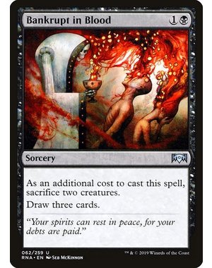 Magic: The Gathering Bankrupt in Blood (062) Near Mint